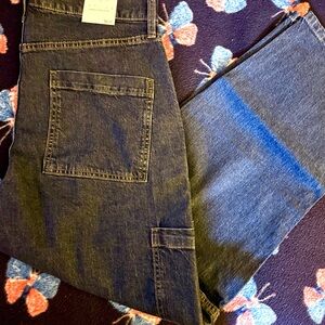NWT/ Banana Republic Dark Blue Relaxed Jeans